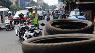 Hari Pertama Razia, Polisi Tilang 3.473 Motor