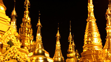 Shwedagon Pagoda, Myanmar.
