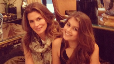 Cindy Crawford dan Kaia