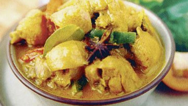 Ayam opor.