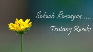 Meragukan Rezeki dari Tuhan