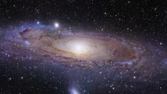 Galaksi Andromeda.