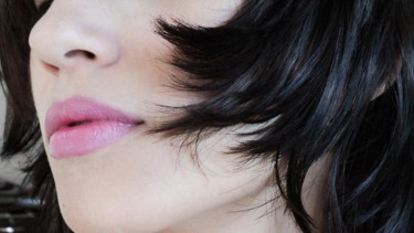 Bibir wanita.