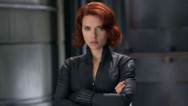 Scarlett Johansson saat memerankan Black Widow di film Avengers