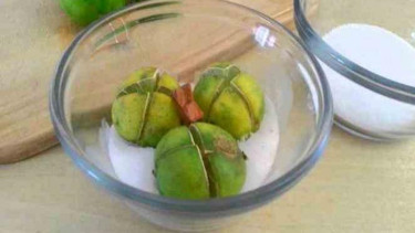Kombinasi lemon dan garam