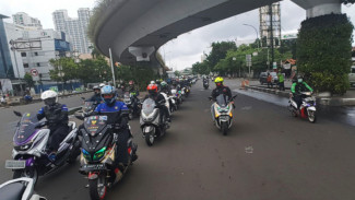 Ribuan Yamaha NMax Padati Cibubur, Ada Apa?