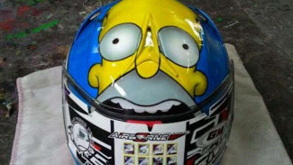 Biaya Airbrush Helm Biar Terlihat Keren