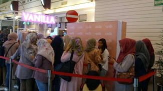 Laris di Online, Vanilla Hijab Buka Pop Up Store