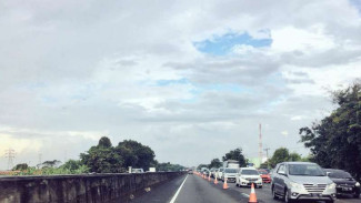 Contra Flow Tol Cikampek Dibuka karena Rest Area KM 39 Padat