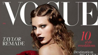 Tranformasi Gaya Taylor Swift di Sampul Vogue, Memesona