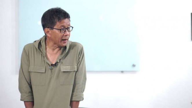 Pengamat politik Universitas Indonesia Rocky Gerung