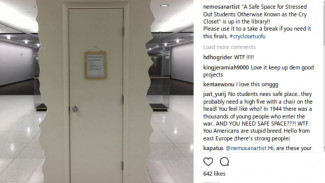 Ada Ruangan untuk Menangis di Perpustakaan Ini
