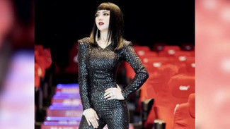 Alasan Syahrini Ber-make-up Tebal di Premier Bodyguard Ugal-ugalan