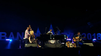 Musik Peraih Grammy Diana Krall Hipnotis Penonton Prambanan Jazz