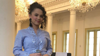 Bangganya Wizzy Bisa Hibur Jokowi dan Presiden Namibia