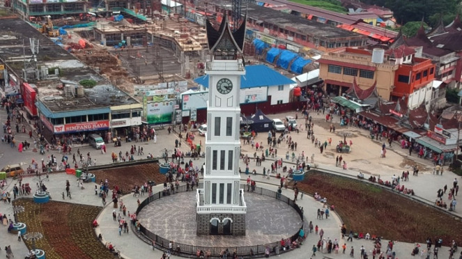 Jam Gadang (foto ilustrasi Kota Bukittinggi)