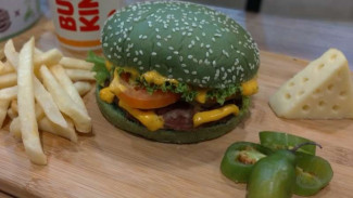 Icip-icip Burger Hijau yang Bermakna Perdamaian