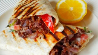 RESEP: Beef Shawarma Wrap, Buka Puasa di Rumah Rasa Restoran
