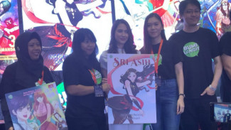 Kejutan untuk Pevita Pearce di Atas Panggung Indonesia Comic Con 2019