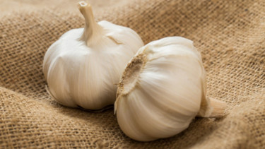Bawang putih.
