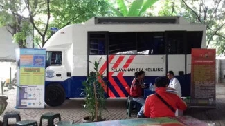 SIM Keliling Sabtu 18 April 2026, Cek Titik Layanan Perpanjangan SIM