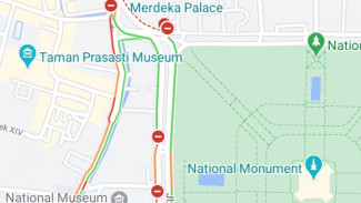 4 Platform Siap Pantau Kemacetan Saat Demo Jakarta Hari Ini