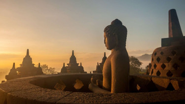 Candi Borobudur.