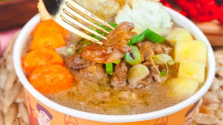 Gurihnya Soto Kering, Cita Rasa Klaten Dibalut Konsep Kekinian