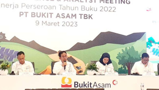 Bukit Asam Cetak Laba Bersih Rp 12,6 Triliun pada 2022, Tertinggi Sepanjang Sejarah Perusahaan