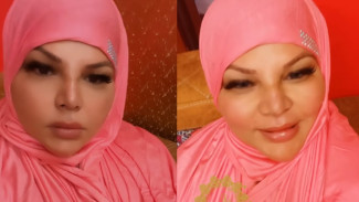 Artis Mualaf Rakhi Sawant Jalani Puasa Pertama Usai Dipukuli Suami