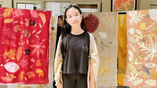 Cerita Kalya Mahiya yang Senang Berbagi Ilmu Tentang Ecoprint