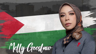 Melly Goeslaw Targetkan Rp1 Miliar untuk Bantu Palestina