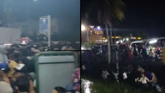 Gokil, Penonton Rela Trabas Sawah Warga Demi Nonton Konser NDX AKA di Magelang