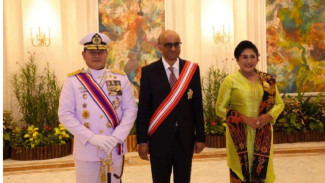 Sosok Mantan Panglima TNI Terima Penghargaan dari Singapura