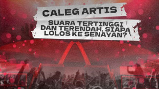 INFOGRAFIK: Caleg Artis Suara Tertinggi dan Terendah, Siapa yang Lolos ke Senayan?