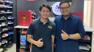 Tristan Alif 'Lionel Messi Indonesia' Bantu Kenalkan Produk Olahraga Indonesia