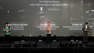 Taspen Gandeng Mitsubishi Garap Proyek Properti Kelas Dunia di Sudirman Jakarta