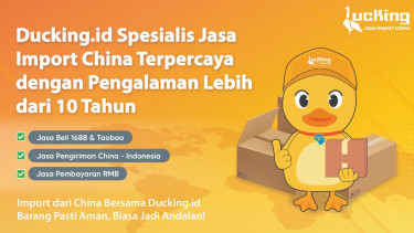 Ducking.id jasa import barang dari China
