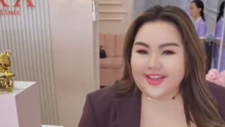 Balik Sindir Netizen yang Hujat Tubuh Gemuknya, Lisa Mariana: Emang Kalau Lu Gemuk, Secantik Gue?