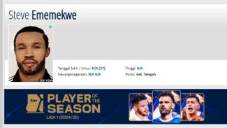 9 Nama Pemain Sepakbola yang Bikin Ngakak! Ada Nangis, Pusing, hingga Ememekwe