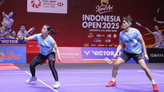 Adnan-Indah Tembus Perempat Final Indonesia Open 2025, Wujud Kolaborasi Nyata PBSI