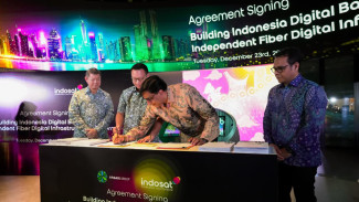 Indosat Gandeng Konglomerat Bentuk FiberCo
