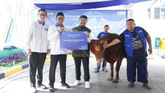 Salurkan Hewan Kurban untuk Warga di Sekitar Wilayah Layanan, PNM Tebar Syukur