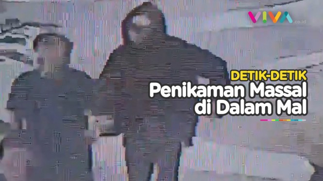 NGERI! Rekaman CCTV Penikaman Brutal di Mal Korsel, 14 Orang Jadi Korban